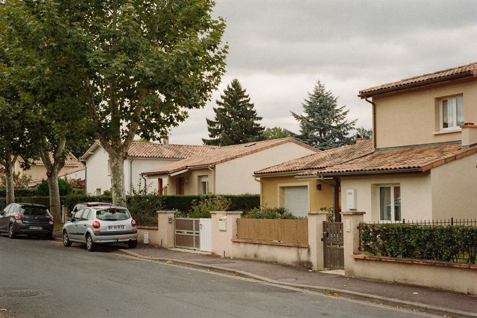 Toits et panorama de Muret